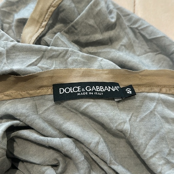 Dolce &Gabbana size 40 grey top - Picture 5 of 5